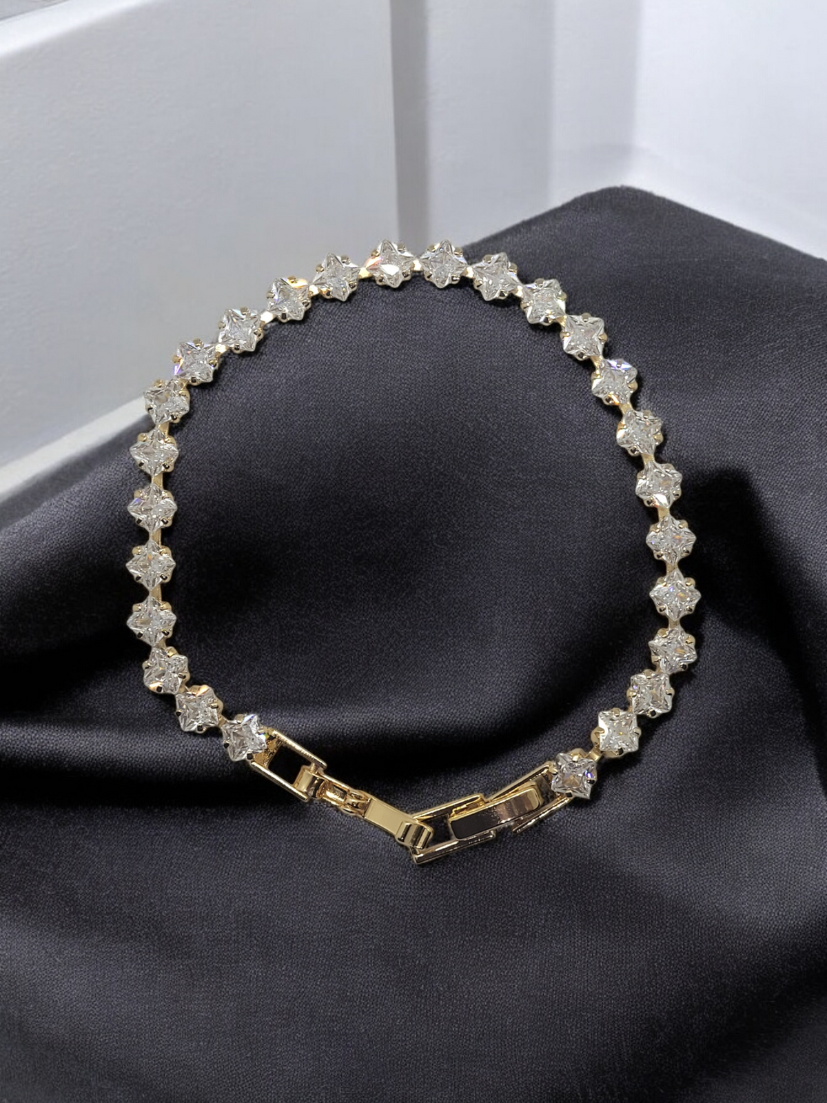 18K Gold Plated Tennis bracelet