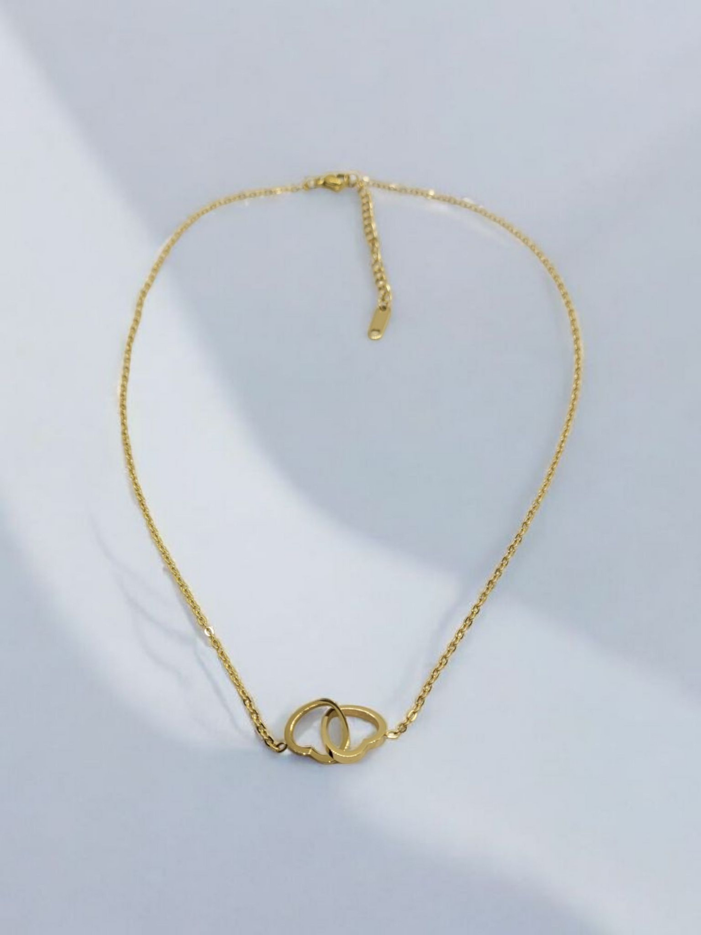 Double Heart Necklace