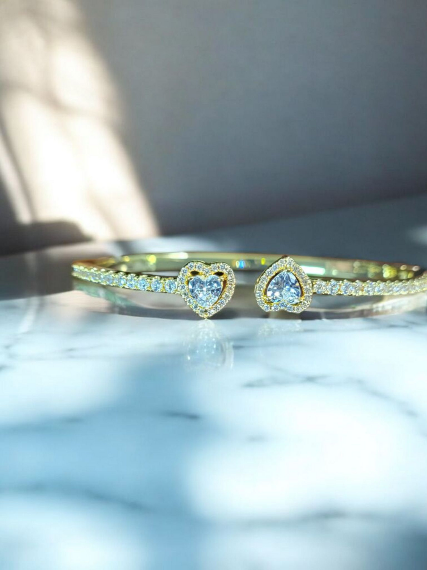 Double Heart Bracelet