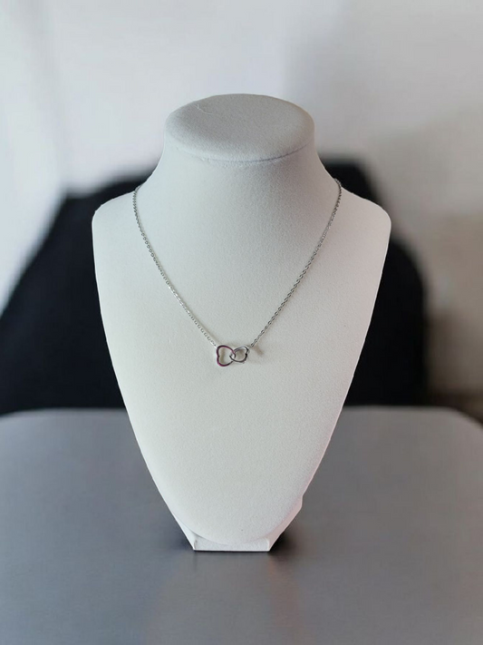 Double Heart Necklace