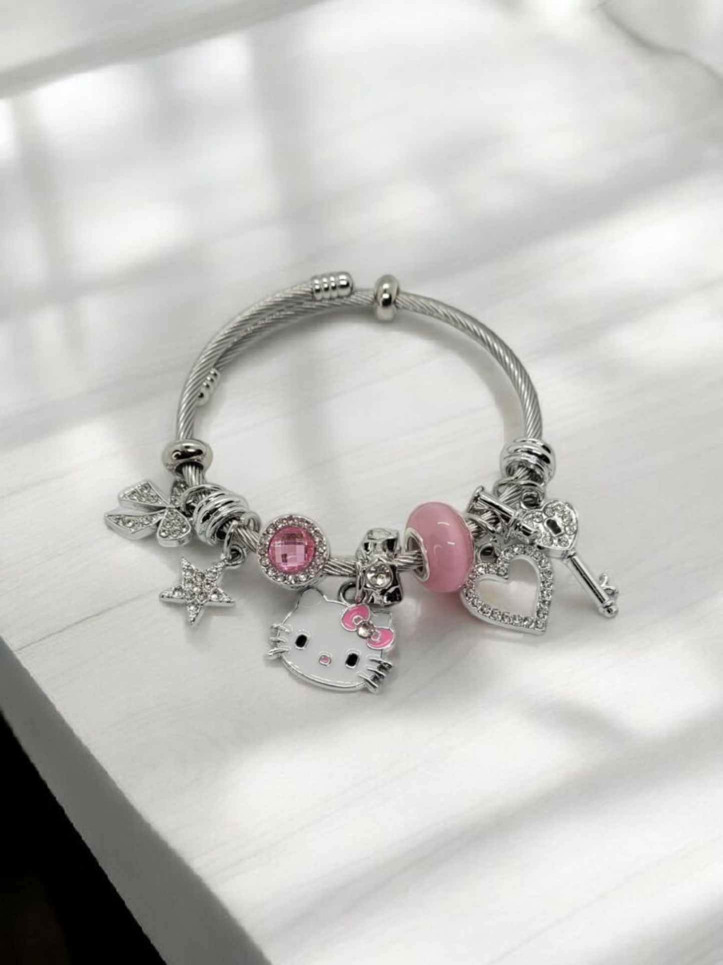 Hello kitty charm bracelet