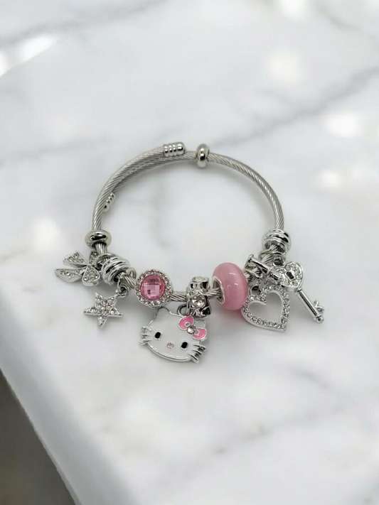 Hello kitty charm bracelet