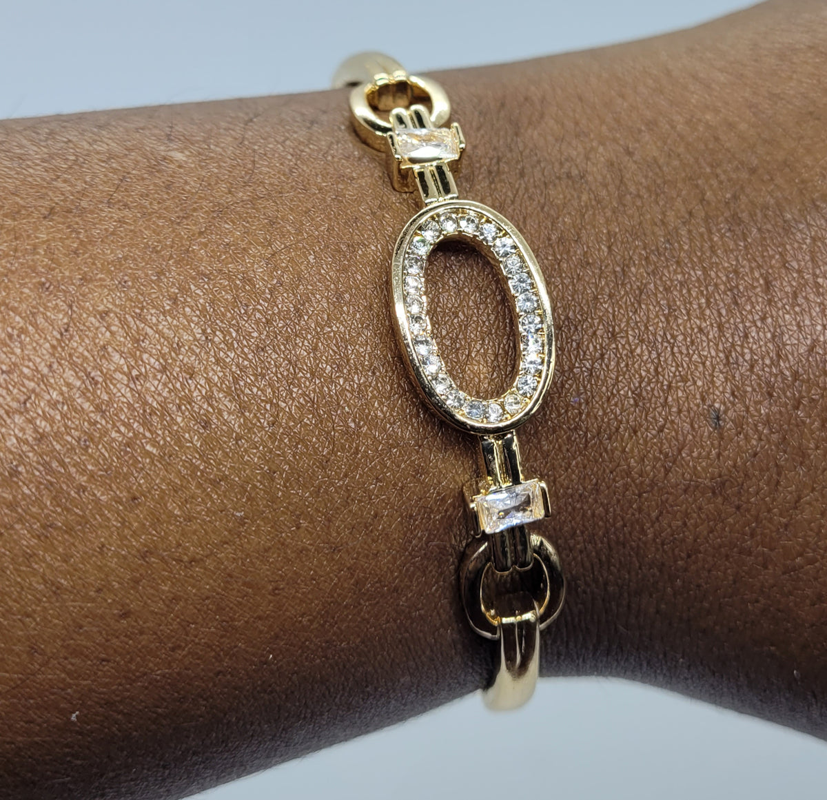 Oval Diamond Bracelet