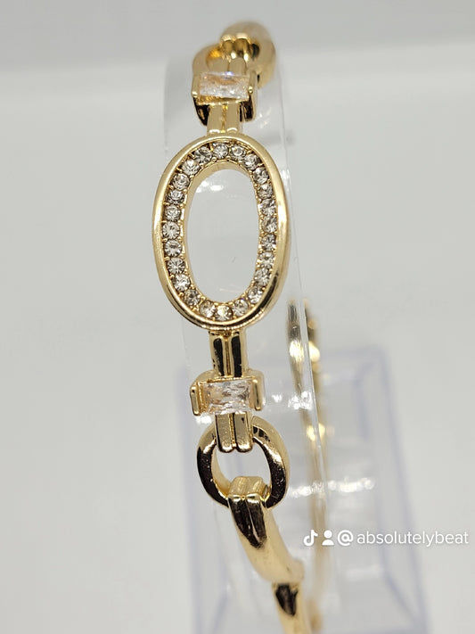 Oval Diamond Bracelet